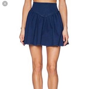 Jean Mini Skirt, Harlyn